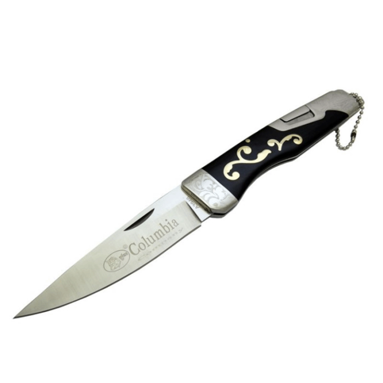 Columbia Çakı İşlemeli Sırttan Kilitli Çakı - A3946 - 24 cm - Görsel 3