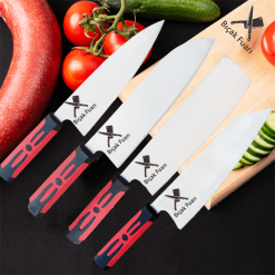 Professional Şef Bıçağı El Yapımı Şef Bıçağı 4'lü Set Şef Bıçak Seti