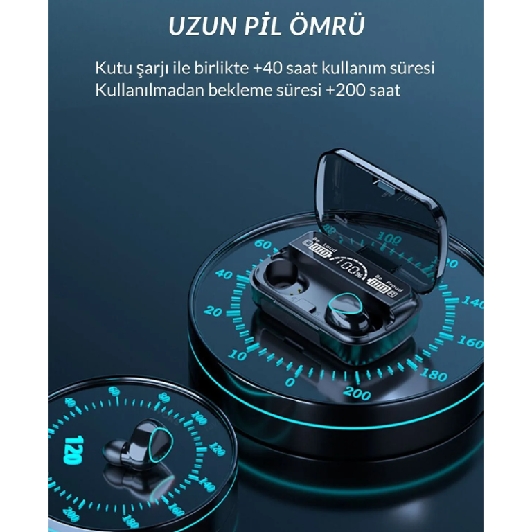 M10 Bluetooth Kulaklık V6 Wireless Kualklık - Görsel 5
