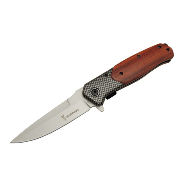 Browning Çakı Damalı Desenli Çakı Kabartmalı Çakı Outdoor Çakı -  DA353