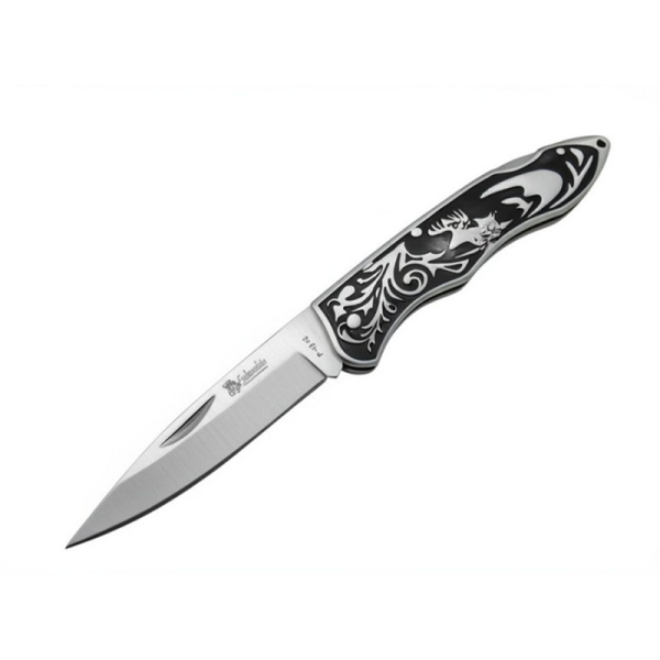 Columbia Metal Kurt Geyik Çakı Gravür İşlemeli F-185