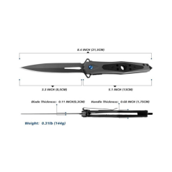 Alternative view of Crkt Tactical G10 Milano Çakı Kamp Outdoor Çakı