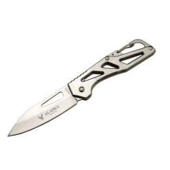 Alternative view of Alaska Mini Cep Çakısı Metal Altın Rainbow Kilitli Çakı - SDR72-73