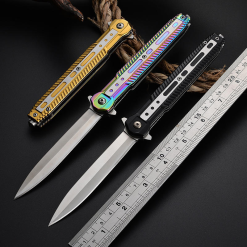 Alternative view of Haps Bugs Çakı Beyfendi Çakısı Dagger Çakı M390 Çakı Renkli Çakı - J14C