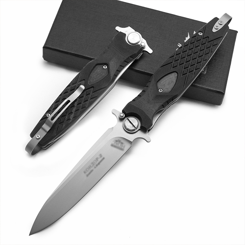 Haps Bugs D2 Large Çakı Kelebek Çakı Russian Knife NOX Serisi D2 Çakı - JH36 - Görsel 2