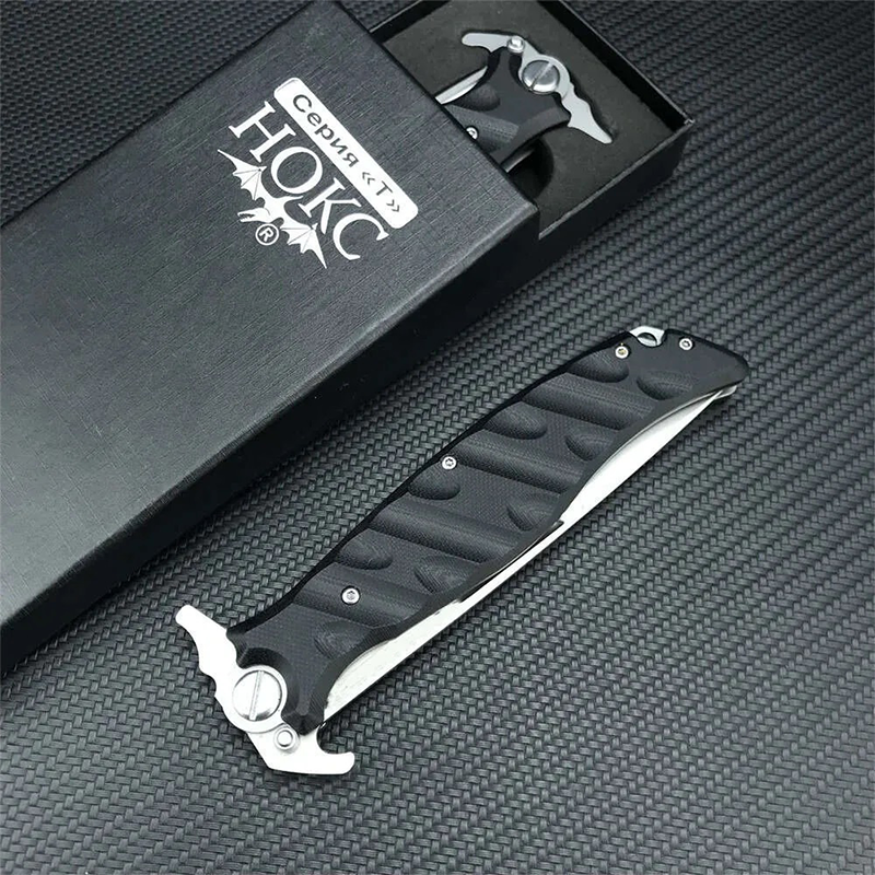 Hokc Rusya D2 Çelik Çakı T D2 Çakı Kamp Çakısı Russian - 505BK - Görsel 3