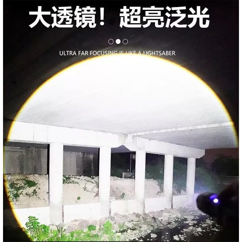 Alaska Wh-911 Fener Multifonksiyonlu Kamp Feneri Avcılık Feneri Balıkcılık - Wh911 - Görsel 2