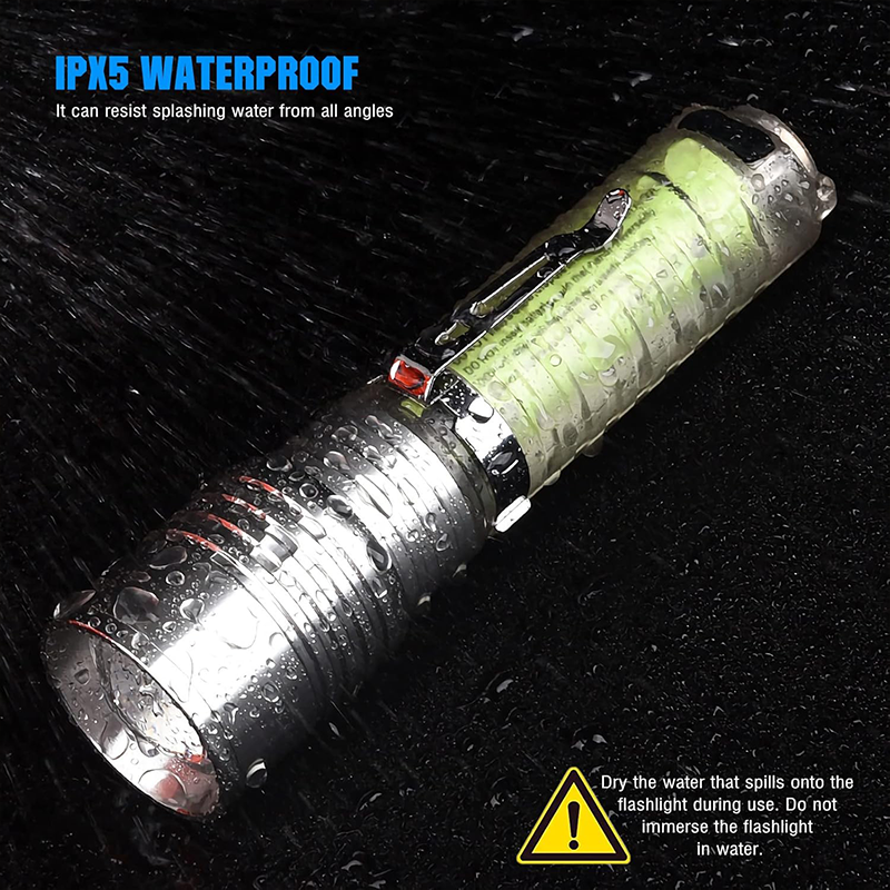 Gold Orion OR-52A El Feneri Şarjlı Kamp Outdoor Av Feneri Çakarlı - OR52A - Görsel 9