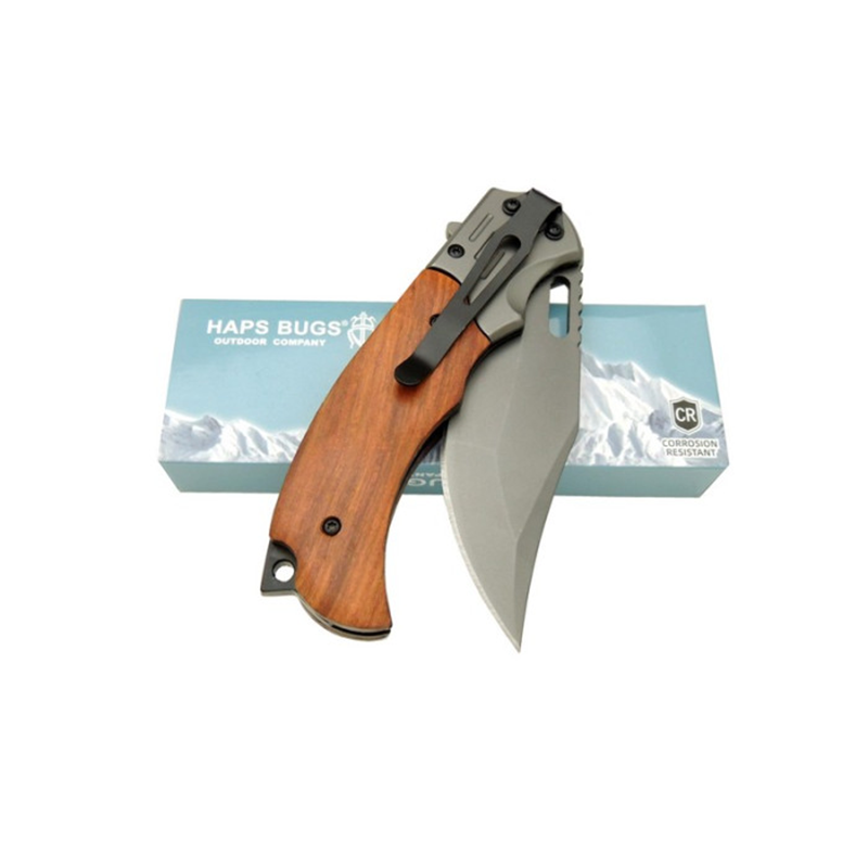 Haps Bugs Ahşap Çakı Outdoor Kamp Çakısı Otantik Çakı - FA85 - Görsel 2