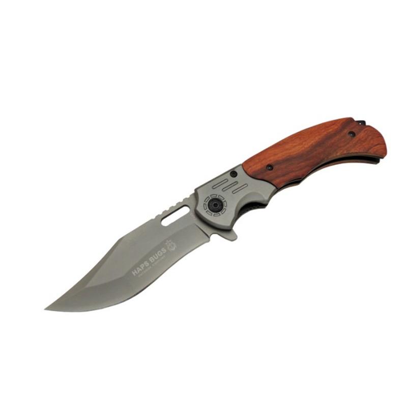 Haps Bugs Ahşap Çakı Outdoor Kamp Çakısı Otantik Çakı - FA85