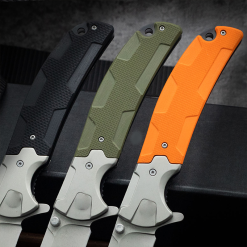 Haps Bugs Çakı D2 Çakı G10 Kabzeli Japon Çelik Çakı Outdoor Çakı - FA80BK - Görsel 4
