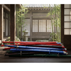 Alternative view of Katsuro Katana Kılıcı Samuray Kılıcı Japon Kılıcı Yerli Yapım Katana Kılıc Kill Bill Kılıcı Wakizashi - 100 Cm