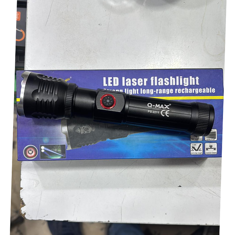 Qmax Ps-2211 Fener Profesyonel El Feneri Kamp Feneri Outdoor Fener Av Feneri - Ps2211 - Görsel 4