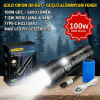 Gold Orion OR-B51 100 Watt Şarjlı El Feneri Taktik El Feneri Güçlü Aydınlatma Dayanıklı Tasarım 6000 lümen