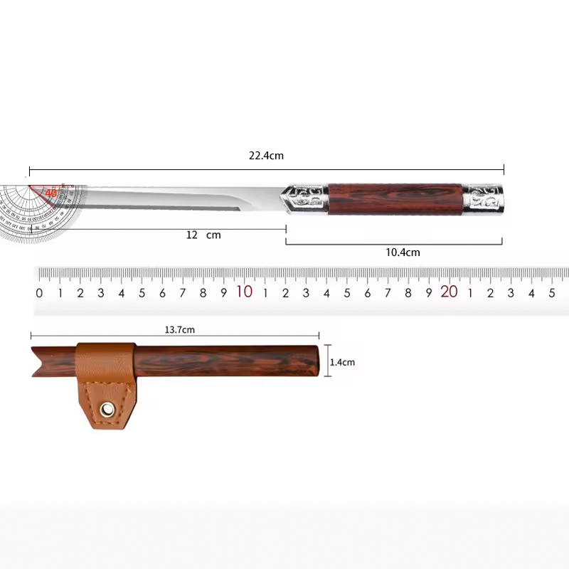 Katsuro Japon Çakı Japon Tanto Mini Çakı Japon Ronin Stick M390 Çakı - A0023 - Görsel 3