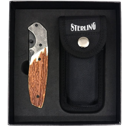 Alternative view of Sterling Çakı Kemik Çakı Ahşap Kamp Doğa Çakısı Outdor Çakı Edc Çakı Lock Back Çakı - S100