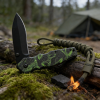 Böker Çakı Yeşil Kamuflaj Çakı orman Çakısı Edc Çakı Kamp Outdoor Çakı - B111GRN