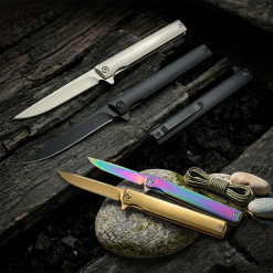 Browning Çakı Beyfendi Çakısı M390 Metal İçten Kilitli Kemer Klipsli Kamp Outdoor Çakı Gri - MM3 - Görsel 20