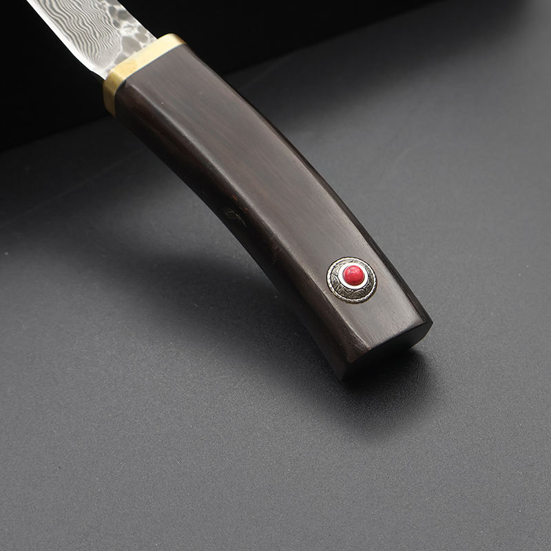 Katsuro Hançer Bıçak Japon Bıçak Şam Çeliği Ahşap Bıçak Outdoor Bıçak - BH915 - Görsel 11