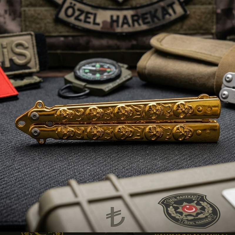 Browning Çakı Kelebek Çakı Kelebek Bıçak 1.Sınıf Kelebek Kaliteli Kebelek - Görsel 8