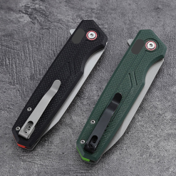Alternative view of Sibirya Çakı G10 Haki Av Çakısı Yarı Otomatik Katlanır Bıçak Edc Çakı - 2231